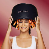 Belson Gold N Hot Salon Hood Hard Hat Hair Dryer Ionic Anti-Static Bonnet GH2602