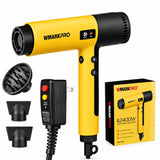 WMark Professional Brushless High Speed Salon Hair Dryer 2400W Yellow NG-9127