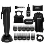 XSTRIM Pro XS PRIME Cordless Fade Hair Clipper Black Brushless Motor DLC Blade