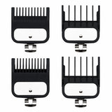WMark PRO Secure Fit Metal Clip Guides 4-Pack Precision Clipper Guard Barber G-4
