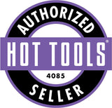 Hot Tools Pro Artist Oval Tapered Hair Wand Gold Curling Iron 1"-1.25" HTIR8019G