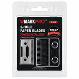WMark PRO 2-Hole Faper Blade Powder Metallurgy Clipper Replacement Blade W-2038