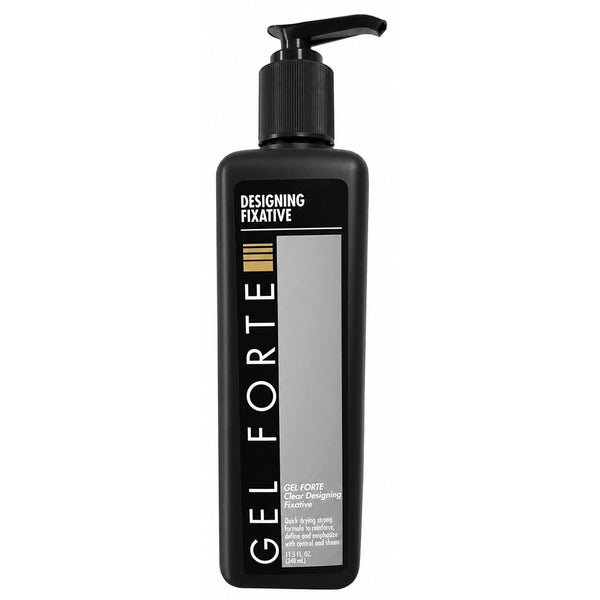 Indola Gel Forte Clear Designing Fixative Reinforce Define Styling Hair Gel