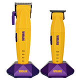 WMark Specter Pro Cordless High Speed Barber Kit Clipper Trimmer Lakers NG-8636