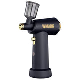 WMARK Professional Handheld Wireless Airbrush Black Barber Stylist Hair Design