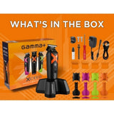 Gamma+ XCEED Professional Cordless Hair Trimmer Metal IN2 Vector Motor GP418B