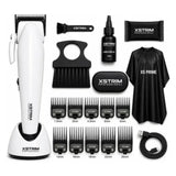 XSTRIM Pro XS PRIME Cordless Fade Hair Clipper White Brushless Motor DLC Blade