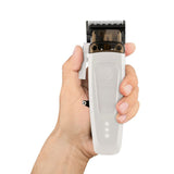 StyleCraft Pro Saber 2.0 White LE Metal Hair Clipper Digital Brushless