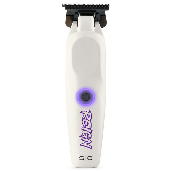 StyleCraft Pro Reign Hair Trimmer Eon Digital Brushless Motor SC422W White