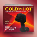 Belson Gold N Hot Salon Hood Hard Hat Hair Dryer Ionic Anti-Static Bonnet GH2602