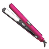 Hot Tools 1" Digital Salon Flat Iron Titanium Dual Voltage 450F Pink HT7104F