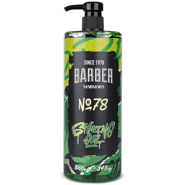 Barber Marmara No 78 Transparent Men's Shaving Gel 1000ml Green