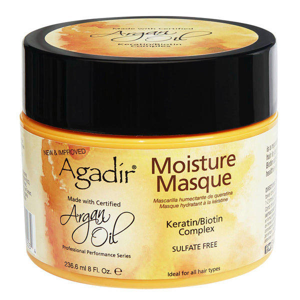Agadir Argan Oil Moisture Hair Masque Keratin Biotin Complex Repair Restore 8oz