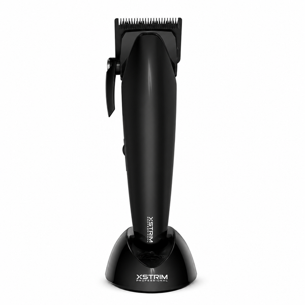 XSTRIM Pro XS PRIME Cordless Fade Hair Clipper Black Brushless Motor DLC Blade