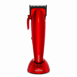 XSTRIM Pro XS PRIME Cordless Fade Hair Clipper Red Brushless Motor DLC Blade