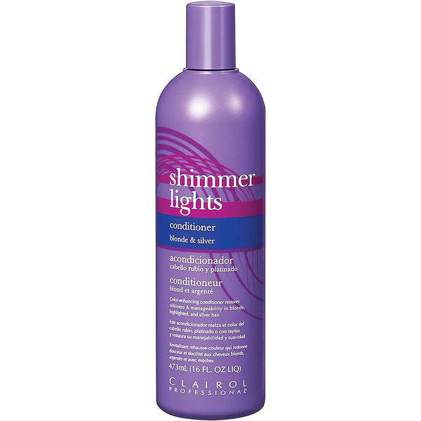 Clairol Professional Shimmer Lights Conditioner Blonde & Silver 16oz
