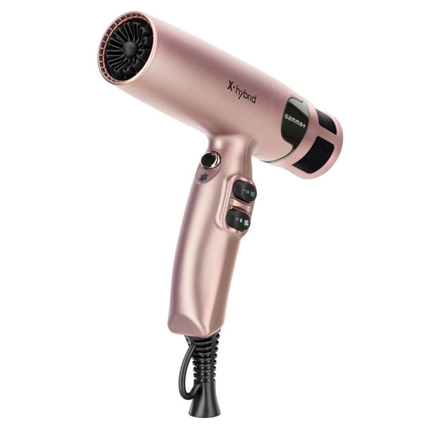 Gamma+ X-Hybrid Pro Brushless Lightweight Salon Hair Blow Dryer Pink GP102G