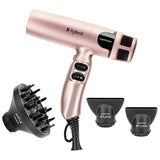 Gamma+ X-Hybrid Pro Brushless Lightweight Salon Hair Blow Dryer Pink GP102G