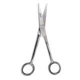 Graf 6" Double-Curved Machine Stainless Steel Embroidery Scissors