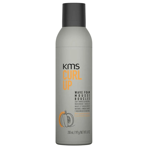 KMS Curl Up Wave Foam Hair Mousse Boucles Soft Waves Natural Movement 6.9oz