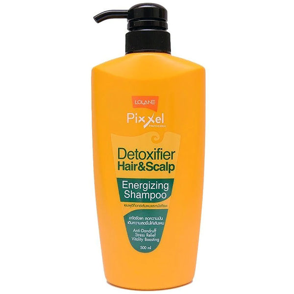 Lolane Pixxel Detoxifier Hair & Scalp Energizing Shampoo Anti-Dandruff 500ml