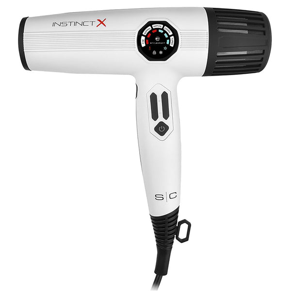 StyleCraft Pro Instinct X Digital Brushless Motor Salon Hair Blow Dryer SC105B