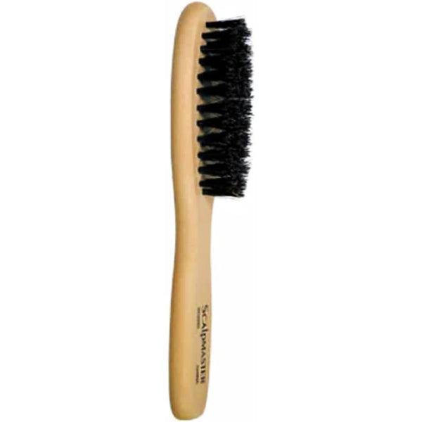 Scalpmaster 100% Boar Bristle Beard & Mustache Mens Facial Hair Brush