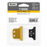 Wahl 5-Star T-Wide Trimmer Replacement Bladeset Gold Plated DLC 2215-700