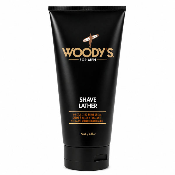 Woody's Shave Lather Moisturizing Shaving Cream Soap 6 oz