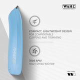 Wahl Peanut Li Cordless Clipper And Trimmer Blue Model 3026714