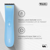 Wahl Peanut Li Cordless Clipper And Trimmer Blue Model 3026714