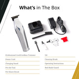 Wahl Pro Hi-Viz Cordless Trimmer DLC-Coated Wide T-Blade Adaptive Speed Control 3023699