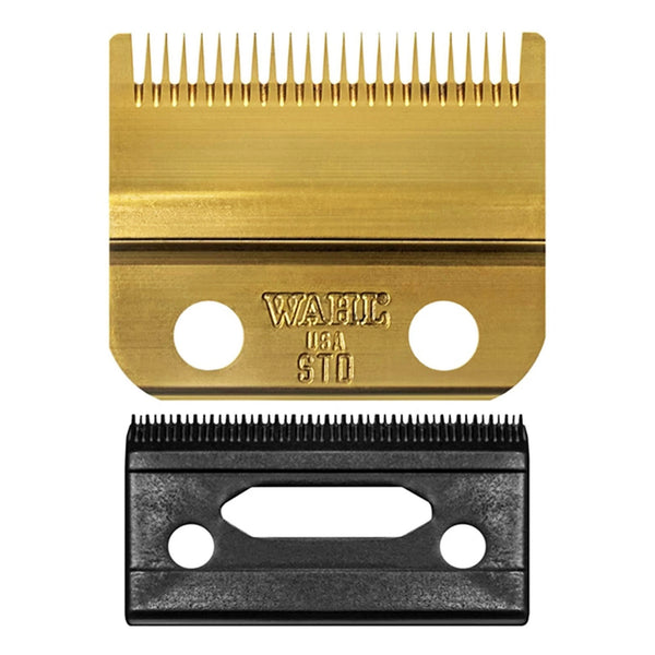 Wahl Stagger-Tooth Gold Unique Blending Blade DLC Titanium