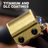 Wahl Stagger-Tooth Gold Unique Blending Blade DLC Titanium