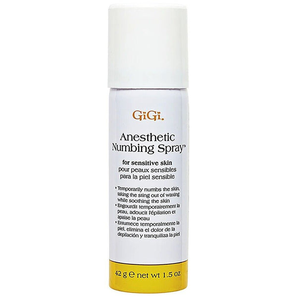 GiGi Anesthetic Numbing Spray No Pain Wax Hair Waxing For Sensitive Skin 0725