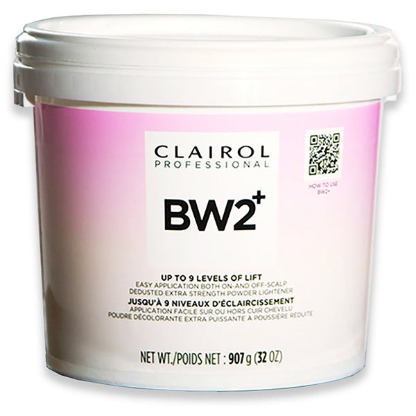 Clairol Professional BW2+ Dedusted Extra Strength Powder Hair Lightener 32oz