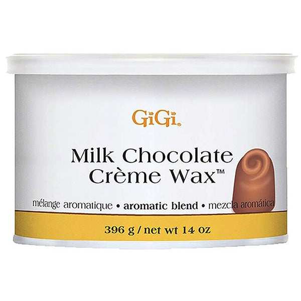 GiGi Milk Chocolate Creme Wax 14oz Can Aromatic Blend Hair Removal Waxing 0251