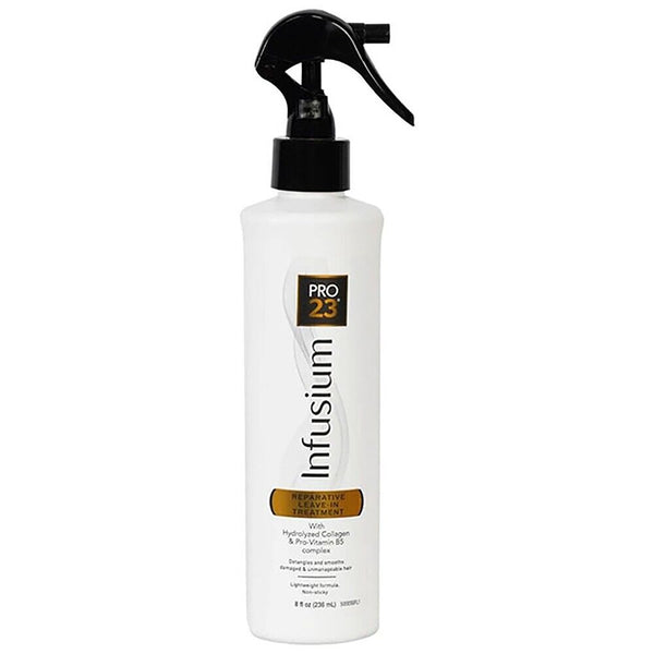 Infusium Pro 23 Reparative Leave-In Hair Treatment Detangles Smooths Non-Sticky