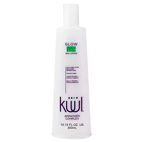 Kuul Glow Me Silk Hair Lotion Seals Repairs Ends Adds Shine Healthy Aminos 300mL