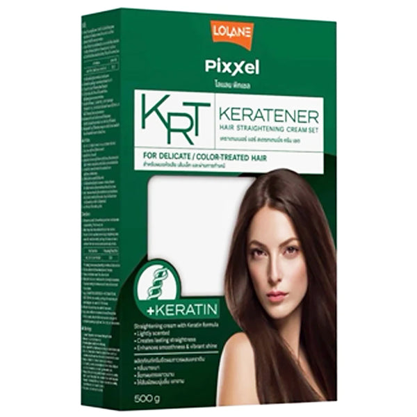 Lolane Pixxel Keratener Hair Straightening Cream Permanent Keratin Treatment