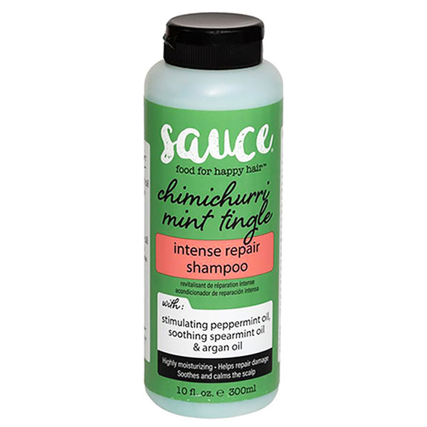 Sauce Beauty Chimichurri Mint Tingle Intense Repair Hair Moisturizing Shampoo