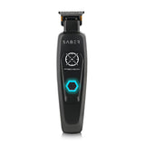 StyleCraft Precision Saber Black Cordless Brushless Metal Hair Trimmer SC403BP