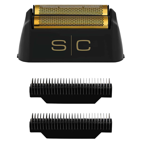 StyleCraft Pro Replacement Cutters and Foils For Instinct Metal Shaver SC542B