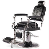 Professional Reclining Crocodile Barber Chair Antique Classic Vintage Style