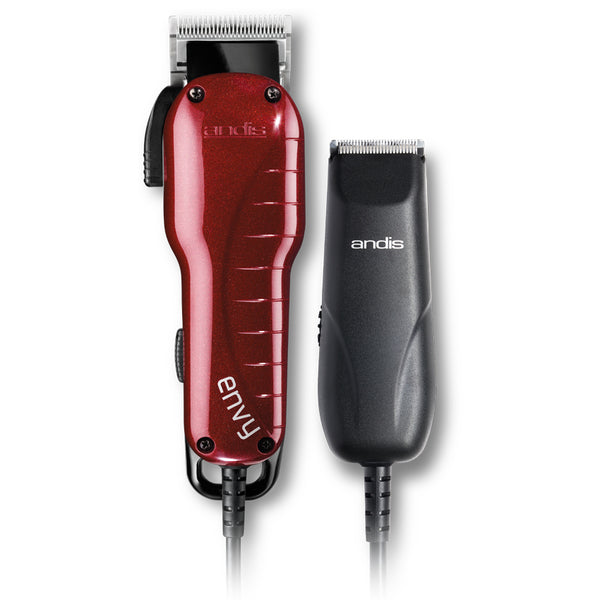 Andis Professional Envy Combo Hair Clipper + CTX Trimmer Haircut Kit 74020