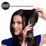 Hot Tools Professional 24k Gold One-Step Blowout Salon Hair Styling Brush Tool HT1076