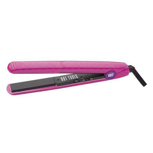 Hot Tools Beauty Skins Pretty in Pink 1" Salon Flat Iron Nano Ceramic HT5110F