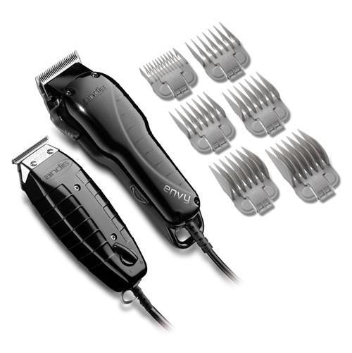 Andis Stylist Combo T-Outliner Trimmer + Envy Hair Clipper GTX Black 66280