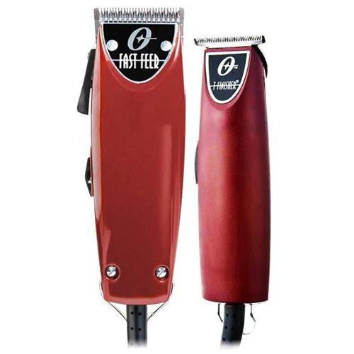 Oster Fast Feed Clipper + T-Finisher Trimmer Professional Barber Combo