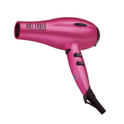 Hot Tools Pro Jet Dry 2200 Pink Titanium Salon Turbo Ionic Hair Blow Dryer HPK04